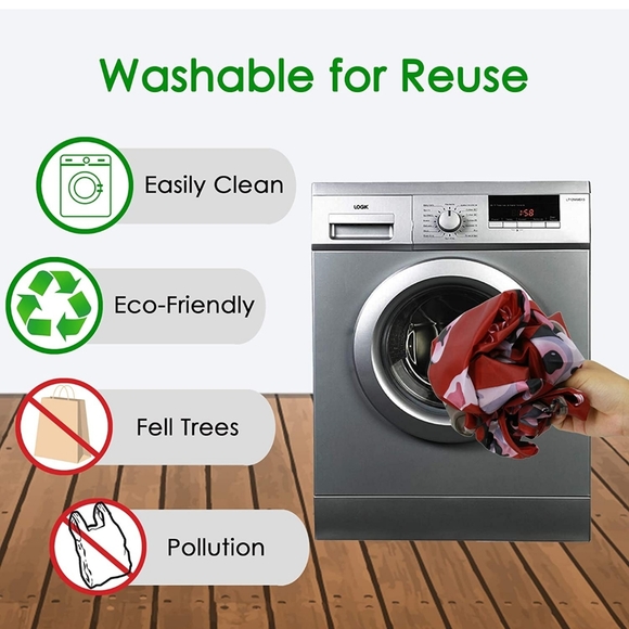 ποΈ $28 SALE ποΈ REUSABLE π Earth-Saving Shopping Bags PENGUINS π§ (2 bags) - Picture 9 of 13